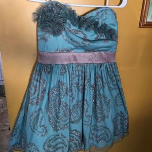 Strapless B•Wear cocktail dress